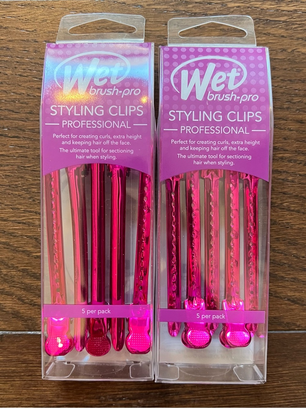 Wet Brush Professional Styling Clips 5-Pack x2